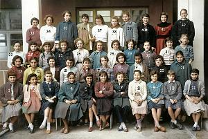 COLLEGE MODERNE DE JEUNES FILLES 1957 6 EME 10